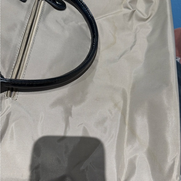 Tory Burch Stylish Beige and Black Tote Bag - Picture 6 of 6